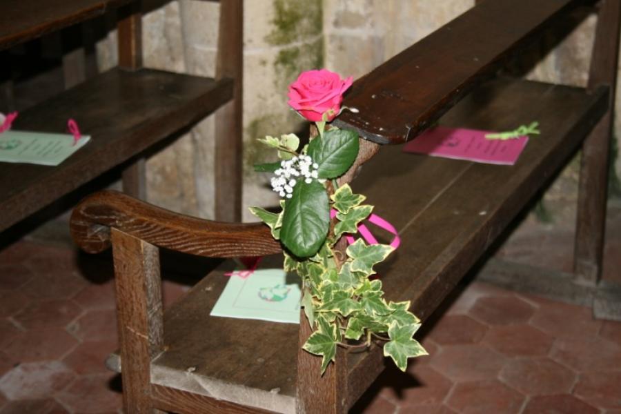 décoration église mariage